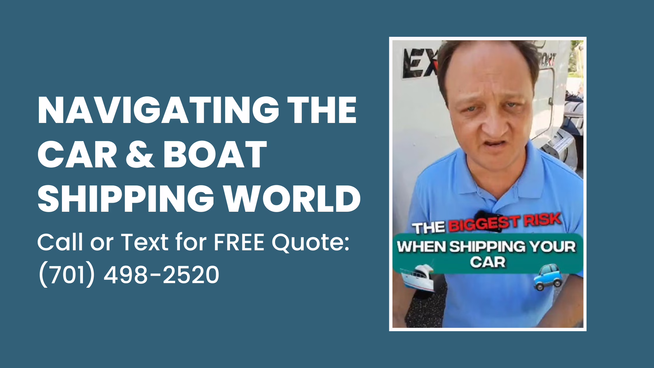 Safely Navigating The Car & Boat Shipping World