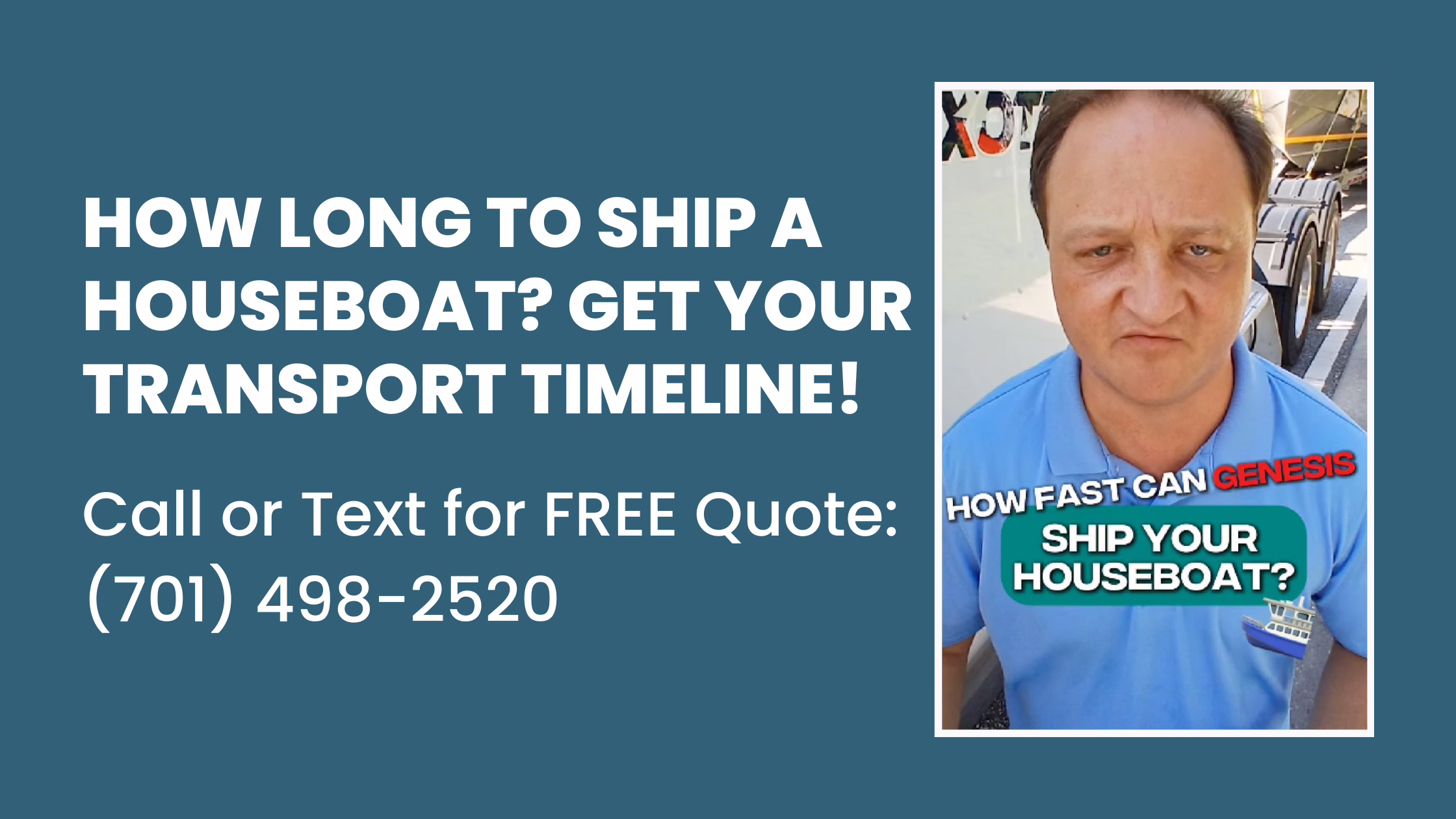 Houseboat Shipping Timelines: What to Expect for Your Transport