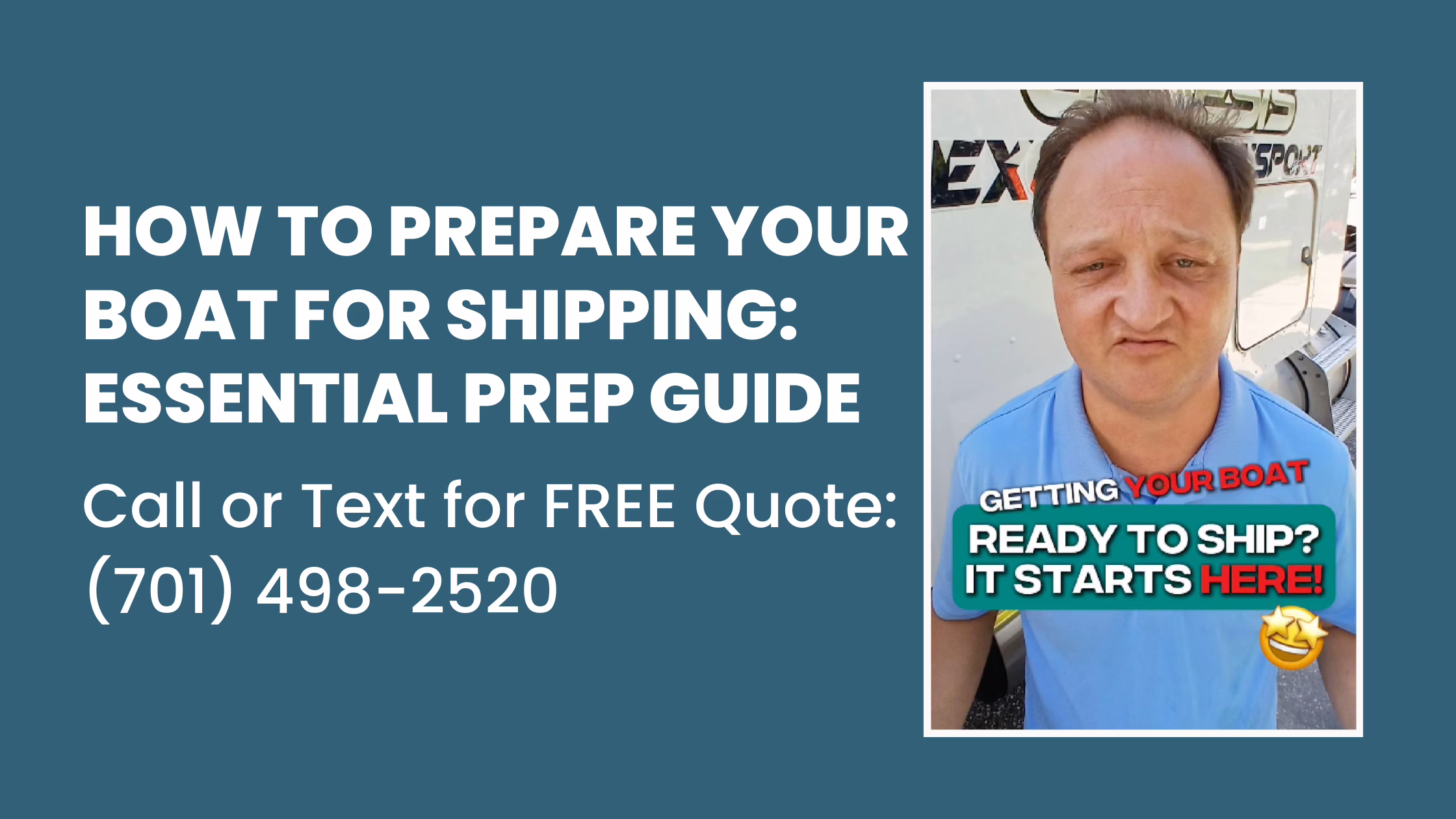 Boat Shipping Prep: Your Essential Guide to Safe Vessel Transport
