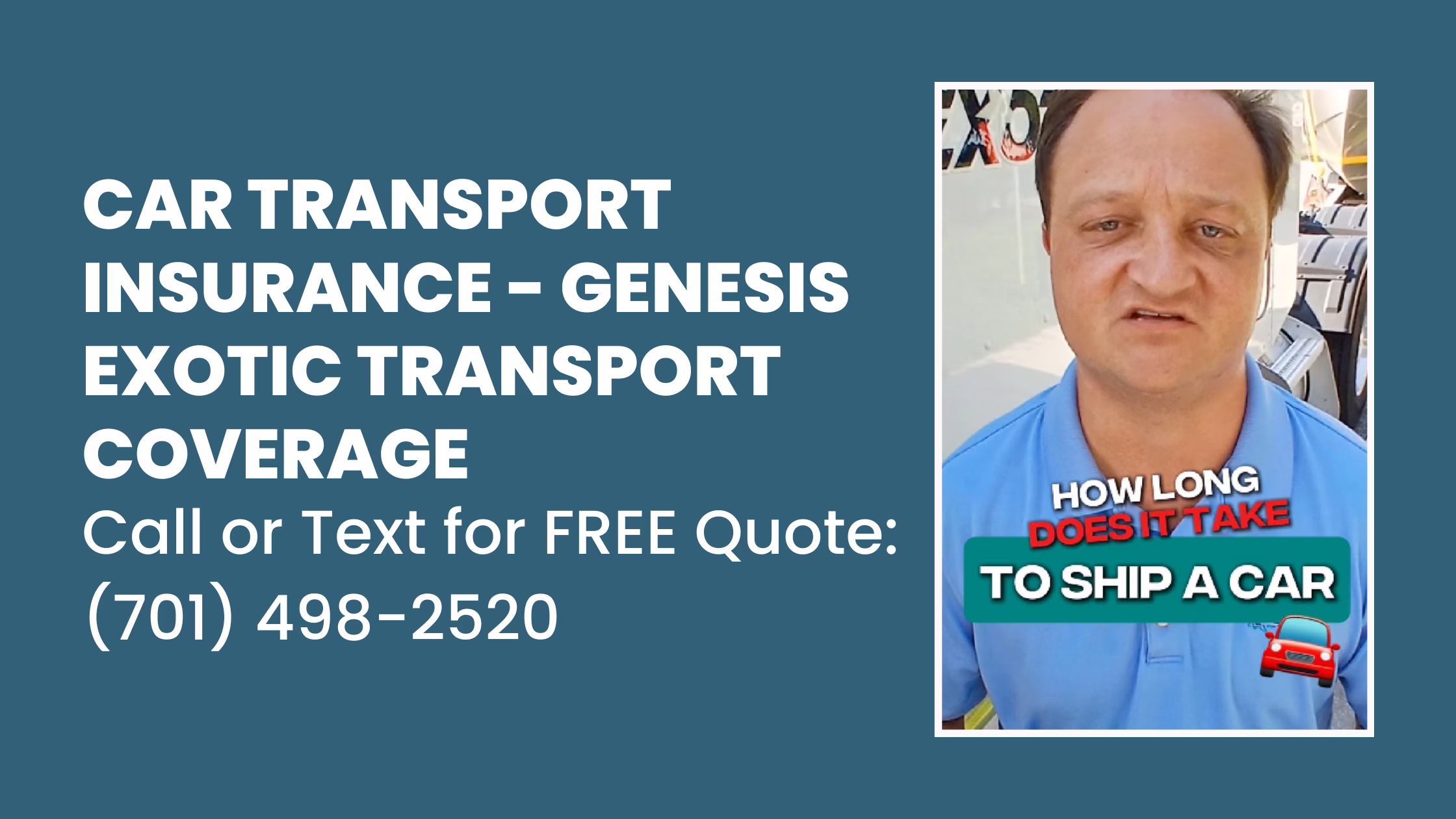 Is My Car Insured During Transport? | Genesis Exotic Transport