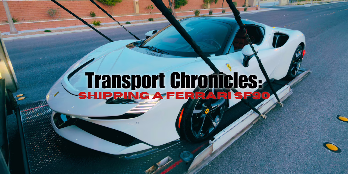 Transporting a Ferrari SF90: What It Takes to Move a Hypercar Safely