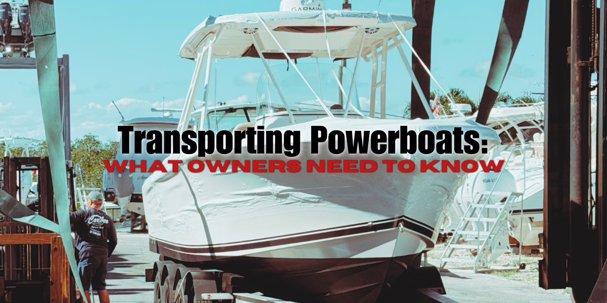 Transporting Powerboats: What Owners Need to Know